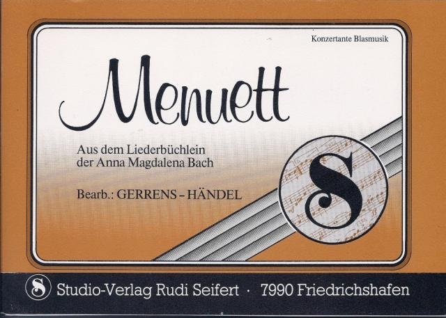 Menuett aus dem Notenb�chlein der Anna Magdalena Bach - click here