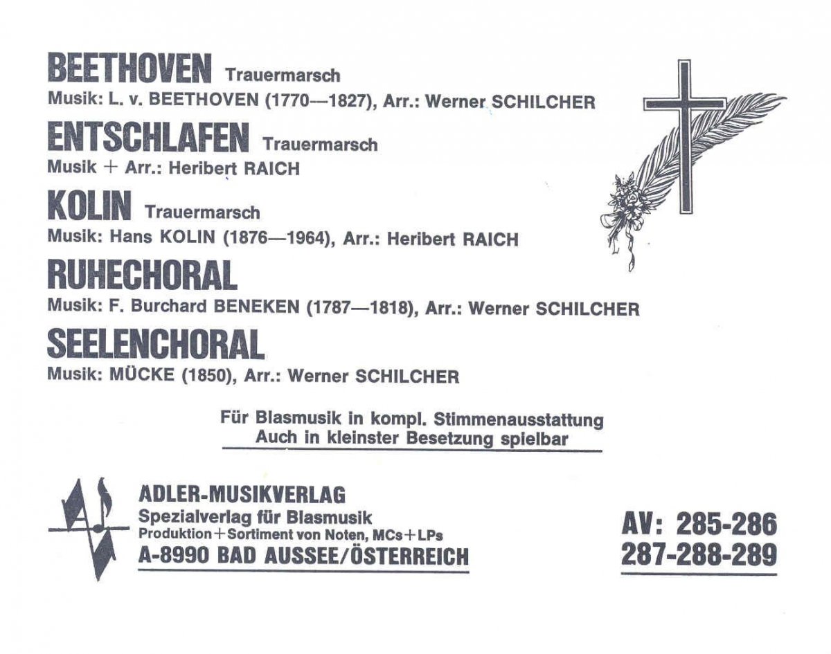 Ruhechoral - click here Ruhechoral - click here