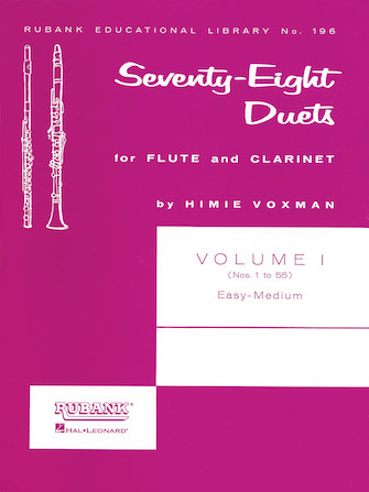 78 Duets for Flute and Clarinet #1 (Seventy-Eight) - click here