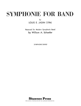 Symphonie for Band - click here Symphonie for Band - click here