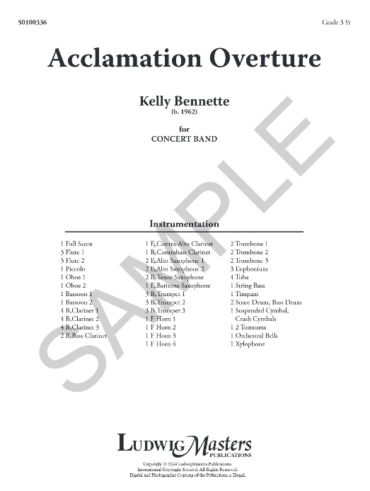 Acclamation Overture - click here