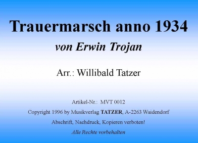 Trauermarsch (Anno 1934) - click here