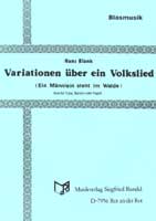 Variationen �ber ein Volkslied (Ein M�nnlein steht im Walde) - click here