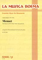 Menuet from Quartet - click here Menuet from Quartet - click here