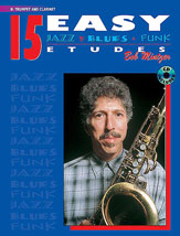 15 Easy Jazz Blues and Funk Etudes - click here