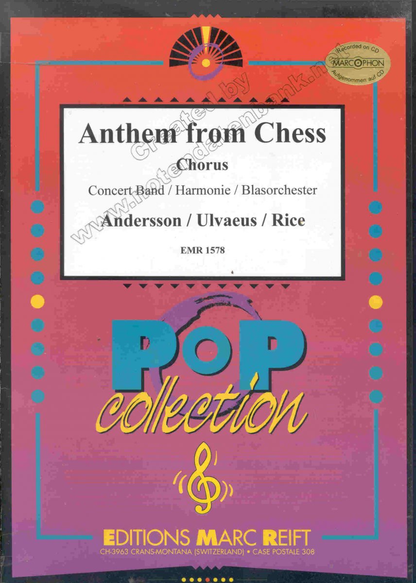 Chess (Anthem) - click here Chess (Anthem) - click here