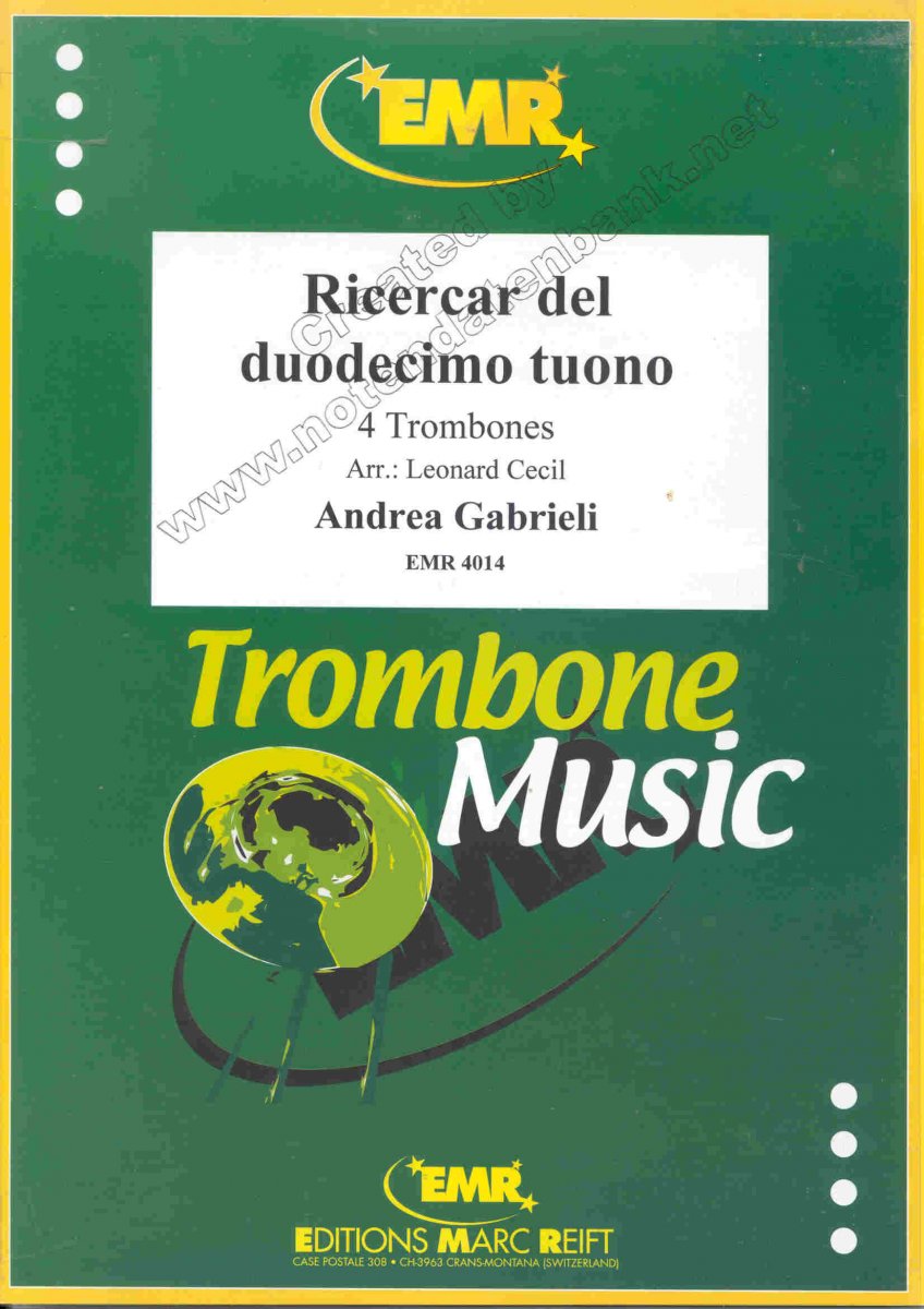 Ricercar Del Duodecimo Tuono - click here