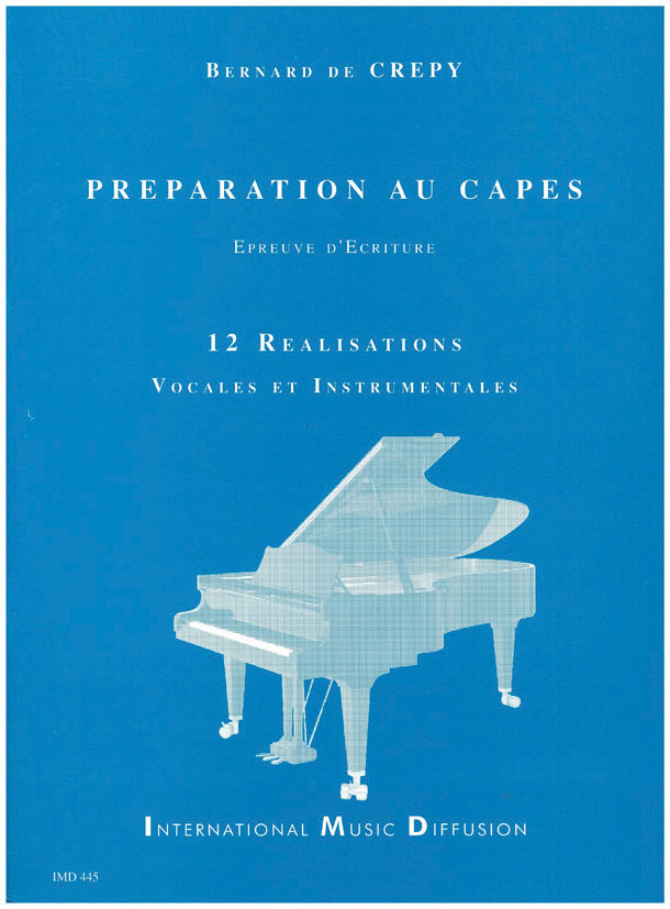 Preparation au capes 12 realisations instrumentales & vocales - click here