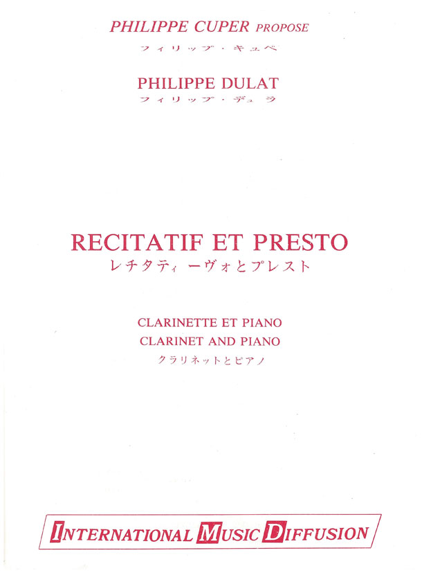 Recitatif et presto - click here