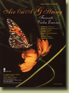 Air on a G String: Favorite Encores with Orchestra (Easy-Medium) - click here Air on a G String: Favorite Encores with Orchestra (Easy-Medium) - click here