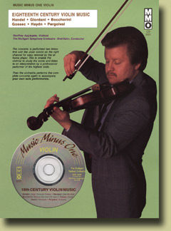 18th Century Violin Pieces for Violin and Orchestra - click here