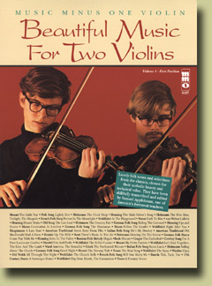 Beautiful Music for Two Violins, vol. I: 1st position - click here