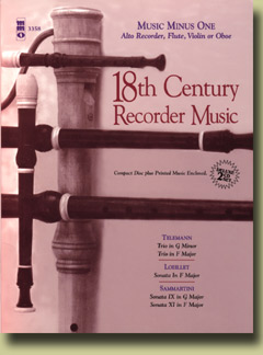 Eighteenth Century Recorder Music - click here