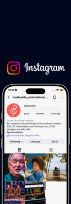 Musicainfo Instagram - click here