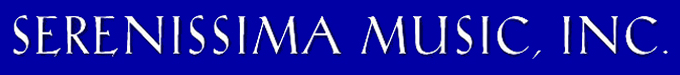Serenissima Music Inc - click here